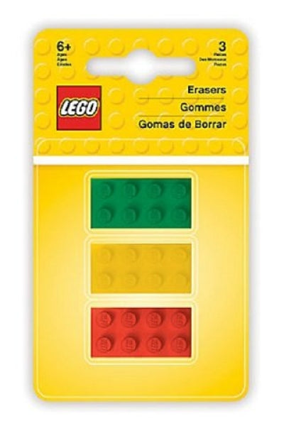 LEGO 3 Gummen Steen 2x4