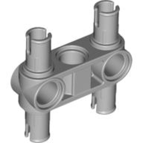 LEGO 4-Pins Connector 3L LICHTGRIJS (100 stuks)