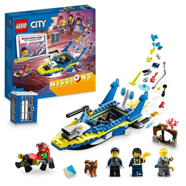 LEGO 60355 Waterpolitie Recherchemissies