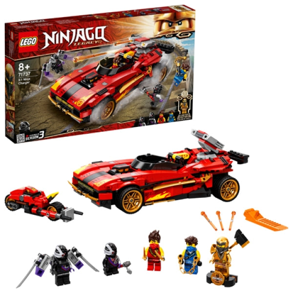 LEGO 71737 X-1 Ninja Supercar
