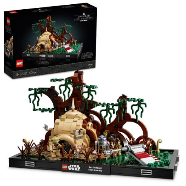 LEGO 75330 Jedi Training op Dagobah Diorama
