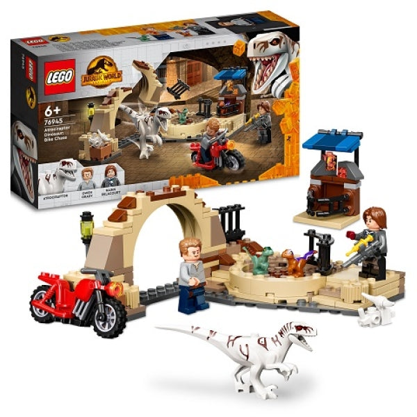 LEGO 76945 Atrociraptor Dinosaurus Motorachtervolging