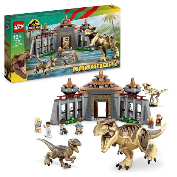 LEGO 76961 Bezoekerscentrum T-rex & Raptor Aanval