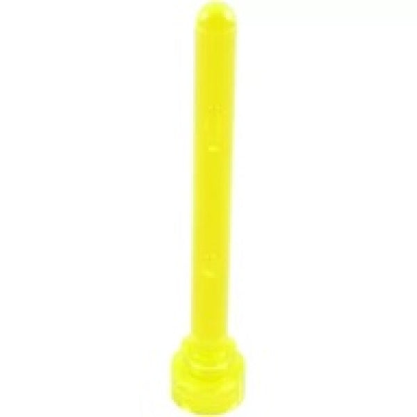 LEGO Antenne 4H TRANSPARANT NEON GROEN (100 stuks)