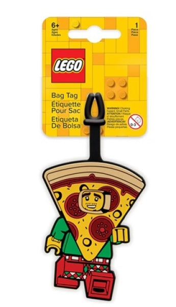 LEGO Bagage Label Man in Pizzapak