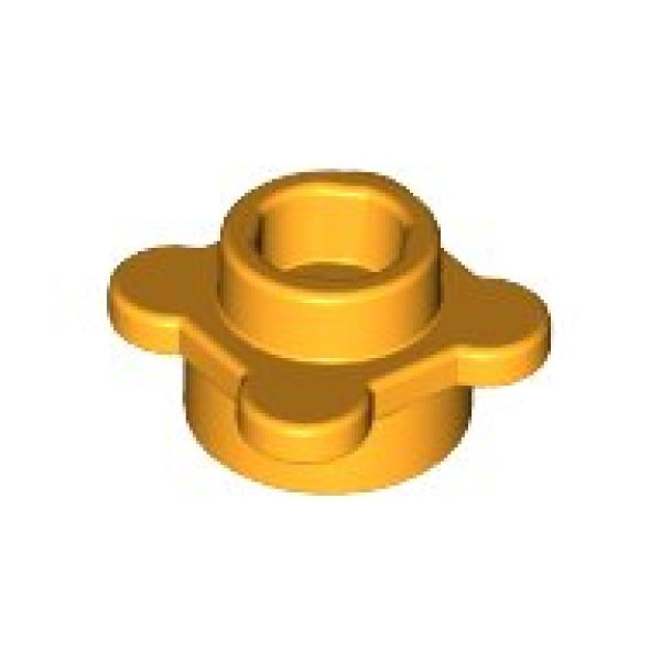 LEGO Bloem 1x1 met 4 Bladeren OKERGEEL (100 stuks)