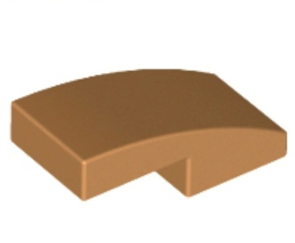 LEGO Boog 2x1 NOUGAT (100 stuks)