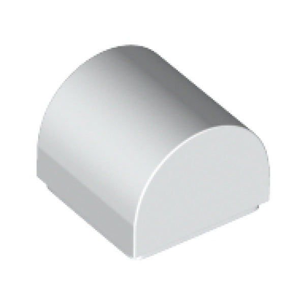 LEGO Boog 1x1 Dubbel WIT (100 stuks)