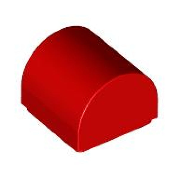 LEGO Boog Dubbel 1x1 ROOD (100 stuks)