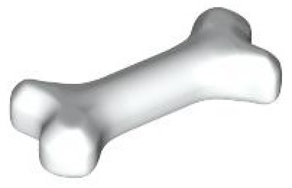 LEGO Bot Kort WIT (10 stuks)