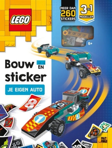 LEGO Bouw en Sticker Je Eigen Auto
