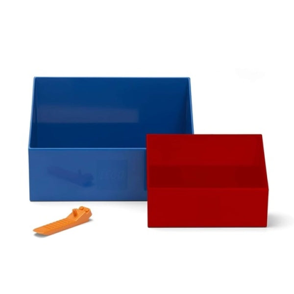 LEGO Brick Scooper Set BLAUW-ROOD