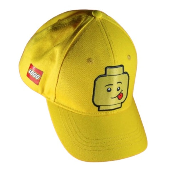 LEGO Cap met Grappig Gezicht GEEL