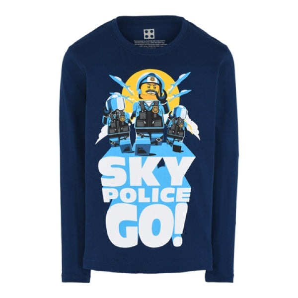 LEGO T-Shirt City DONKERBLAUW (M-22771 - Maat 116)