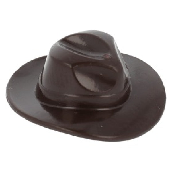 LEGO Cowboyhoed DONKERBRUIN (10 stuks)