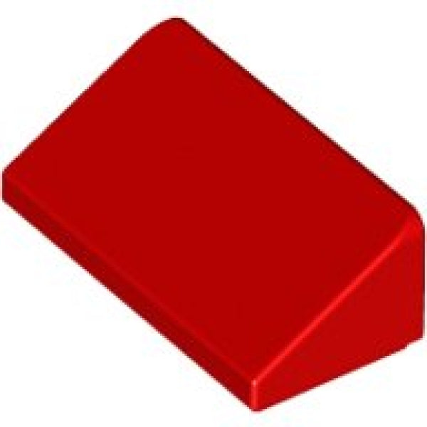 LEGO Dakpan 30 1x2x2/3 ROOD (100 stuks)