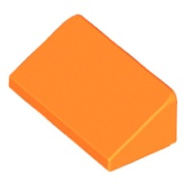 LEGO Dakpan 30 1x2 ORANJE (100 stuks)