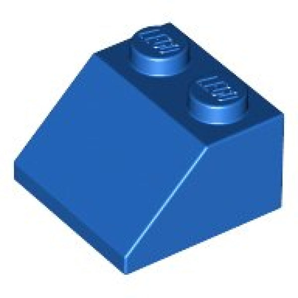 LEGO Dakpan 45 2x2 BLAUW (100 stuks)