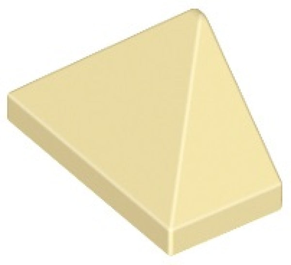 LEGO Dakpan 45 2x1 Triple BEIGE (100 stuks)