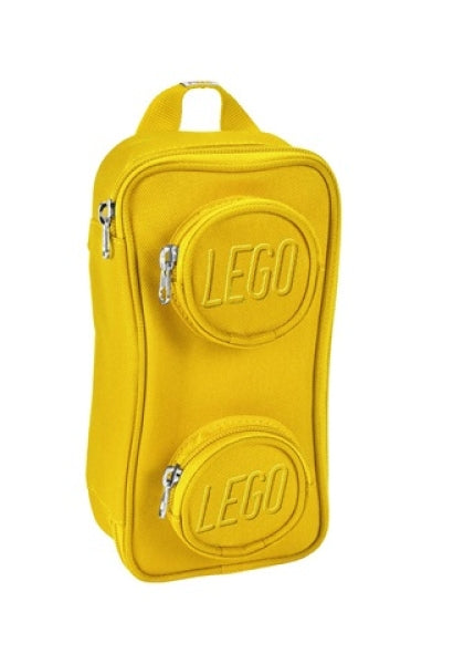 LEGO Etui Box Brick 1x2 GEEL