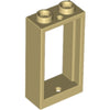 Image of LEGO Venster 1x2x3 BEIGE (100 stuks)