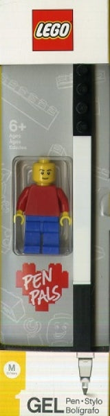 LEGO Gel Pen Met Minifiguur ZWART