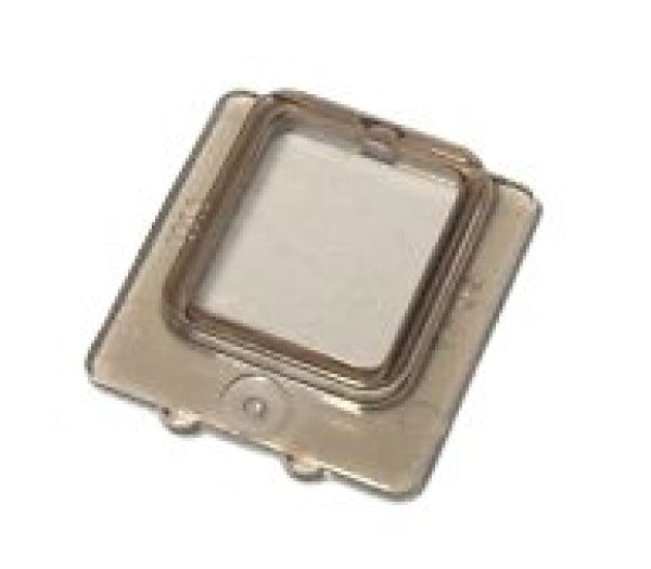 LEGO Glas voor Raam 1x2x2 TRANSPARANT-ZWART