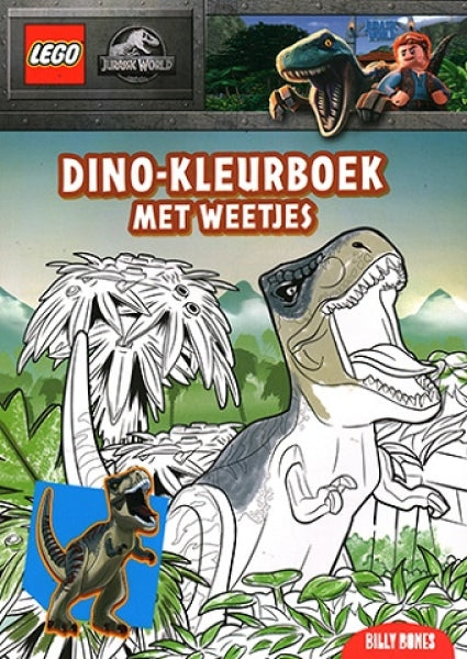LEGO Jurassic World Dino Kleurboek met Weetjes