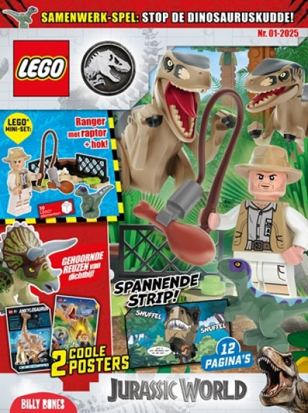 LEGO Jurassic World Magazine 2025-1