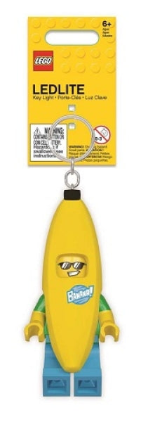 LEGO LED Sleutelhanger Man in Bananenpak