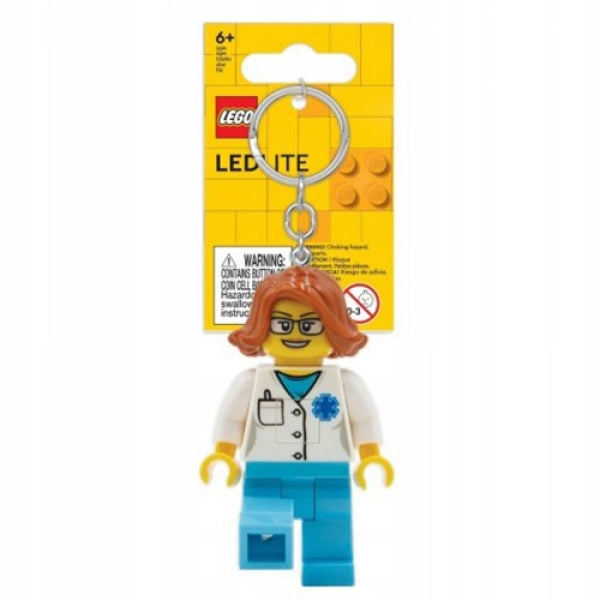 LEGO LED Sleutelhanger Dokter Vrouw