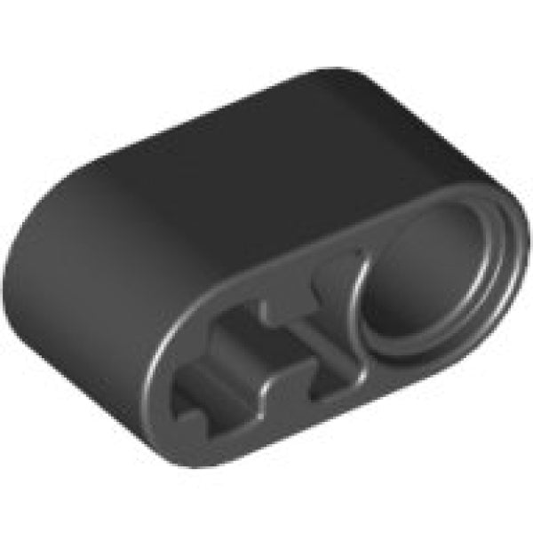 LEGO Liftarm As Gat 1x2 ZWART (100 stuks)