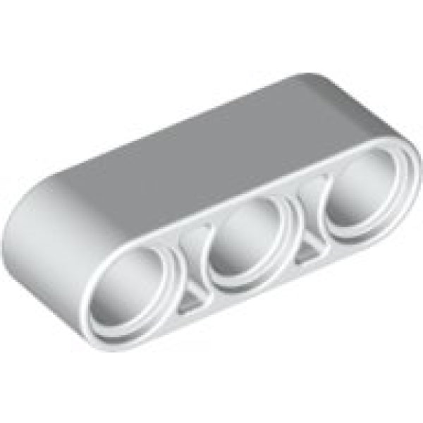 LEGO Liftarm 1x3 WIT (100 stuks)