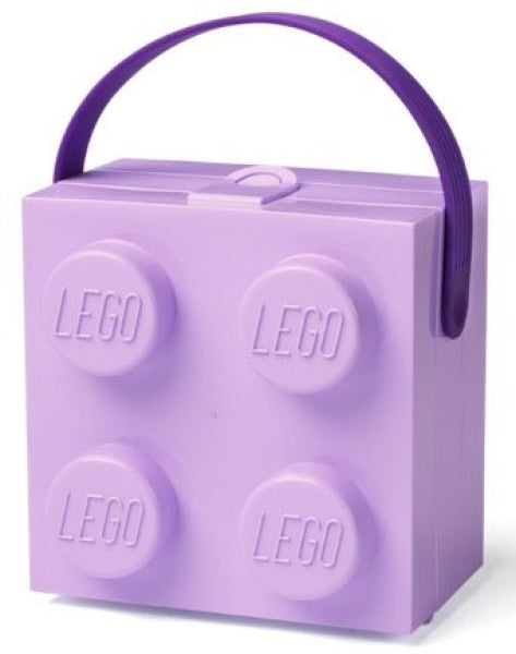 LEGO Lunchbox met Handvat LAVENDEL