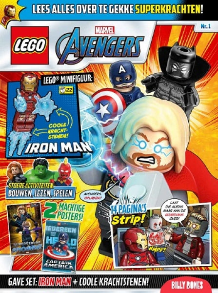 LEGO Marvel Avengers Magazine 2022-1
