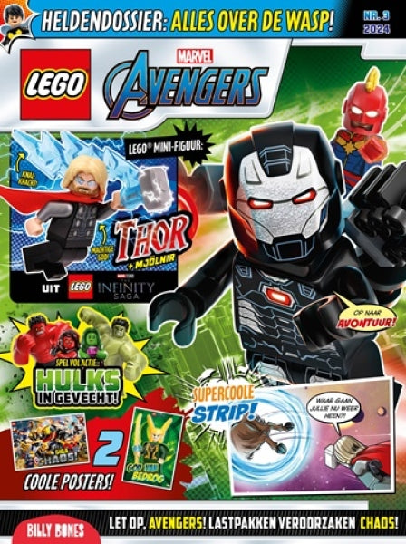 LEGO Marvel Avengers Magazine 2024-3