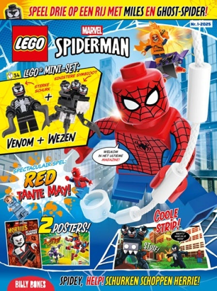 LEGO Marvel Spiderman Magazine 2025-1