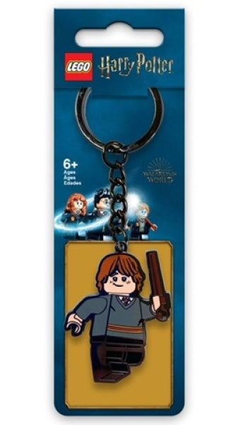 LEGO Metalen Sleutelhanger Ron Weasley