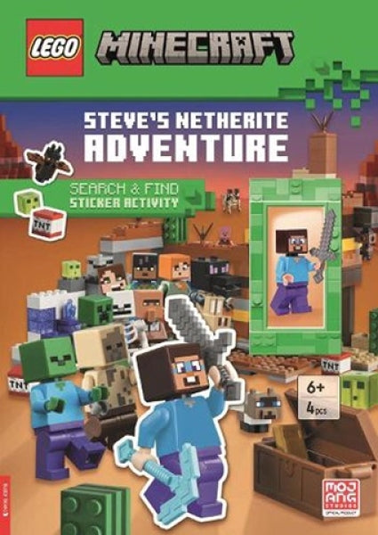 LEGO Minecraft Steve's Netherite Adventure