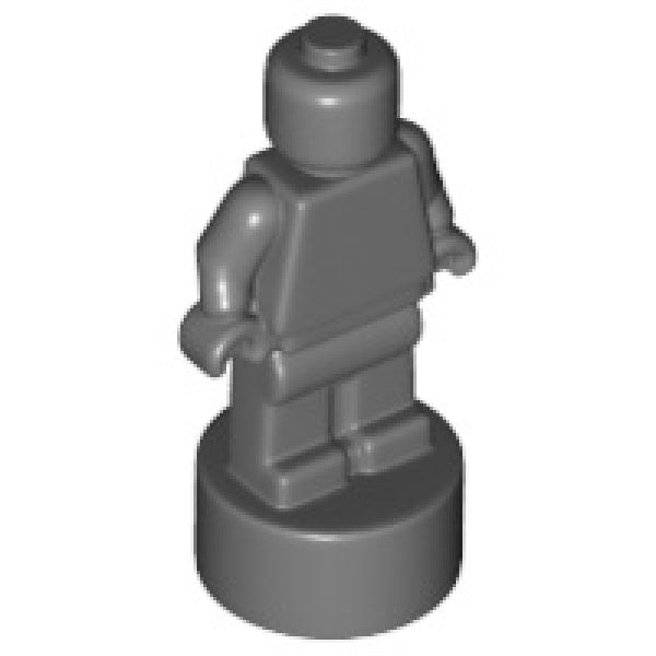 LEGO Minifiguur Trofee DONKERGRIJS (10 stuks)