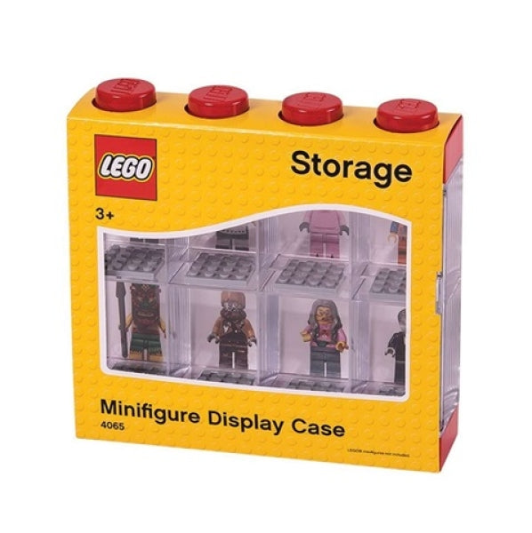 LEGO Minifiguur Display Case 8 ROOD