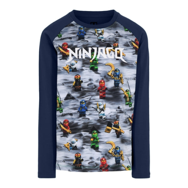 LEGO T-Shirt Ninjago DONKER BLAUW (M-22757 - Maat 104)