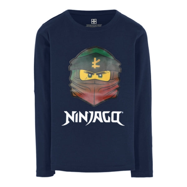 LEGO T-Shirt Ninjago DONKER BLAUW (M-22656 - Maat 104)