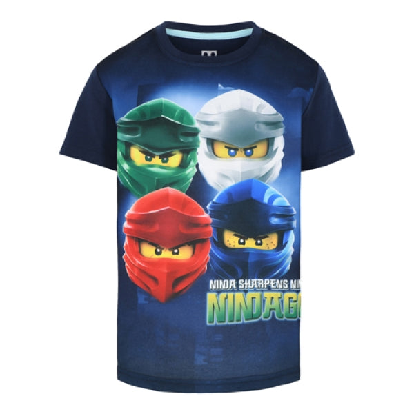 LEGO Ninjago T-Shirt DONKERBLAUW (M12010099 - Maat 104)