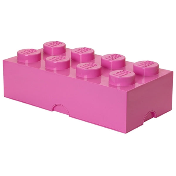 LEGO Opbergbox 8 DONKERROZE