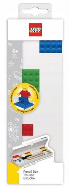 LEGO Pennendoos WIT met Platen en Minifiguur