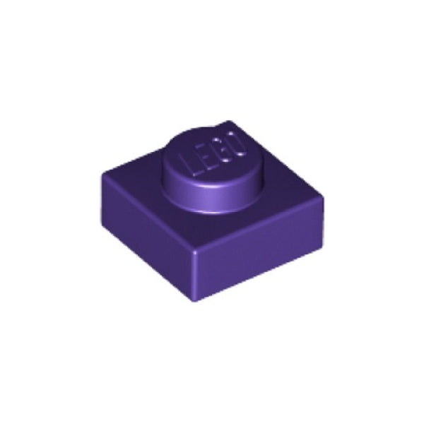 LEGO Plaat 1x1 PAARS (100 stuks)