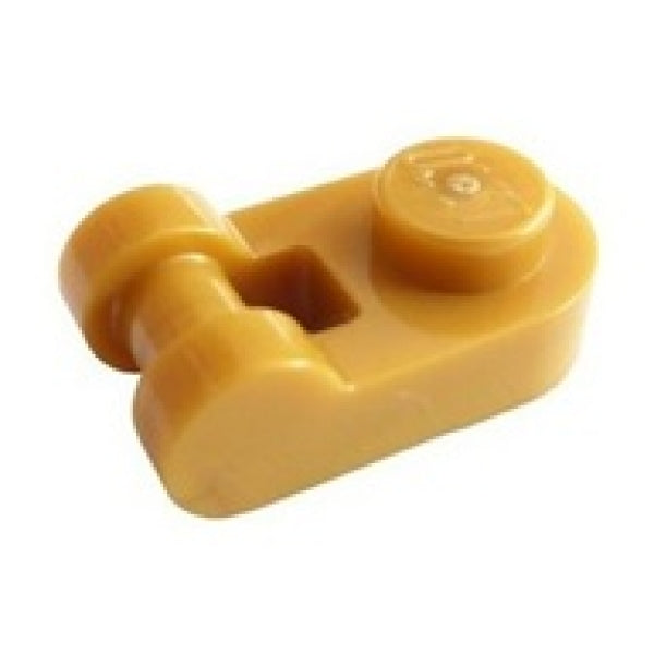 LEGO Plaat 1x1 Rond met Hendel GOUDKLEURIG (100 stuks)