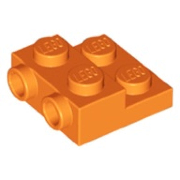 LEGO Plaat 2x2x2/3 met Zij-noppen ORANJE (100 stuks)
