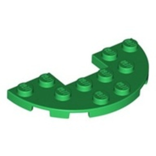 LEGO Plaat 3x6 Halfrond GROEN (100 stuks)